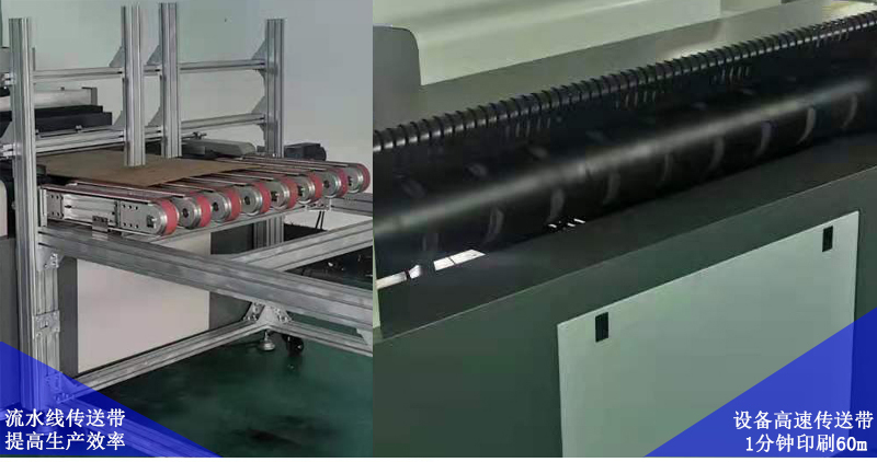 流水線傳送帶，提高生產(chǎn)效率，設(shè)備高速傳送帶，1分鐘可以精確打印60米